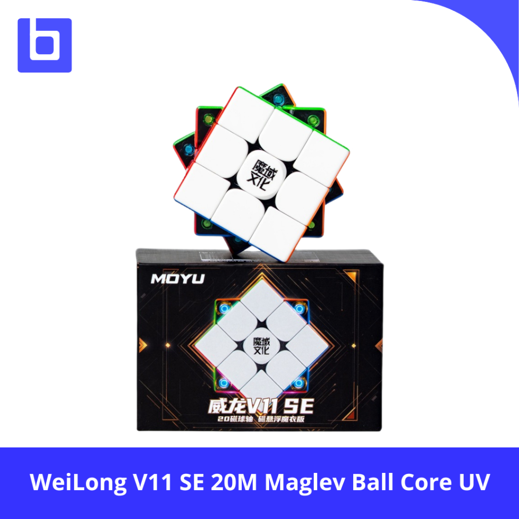 Cube 3x3 - WeiLong V11 SE Magnetic Stickerless