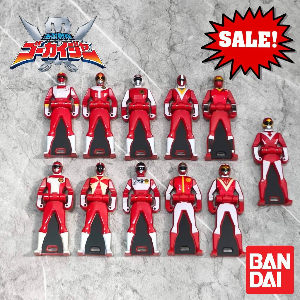 Gokaiger Ranger Key Red Ranger Super Sentai Power Ranger Key Loose