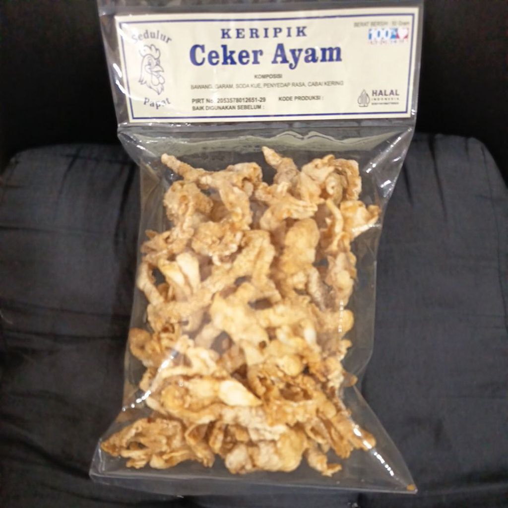 keripik ceker ayam