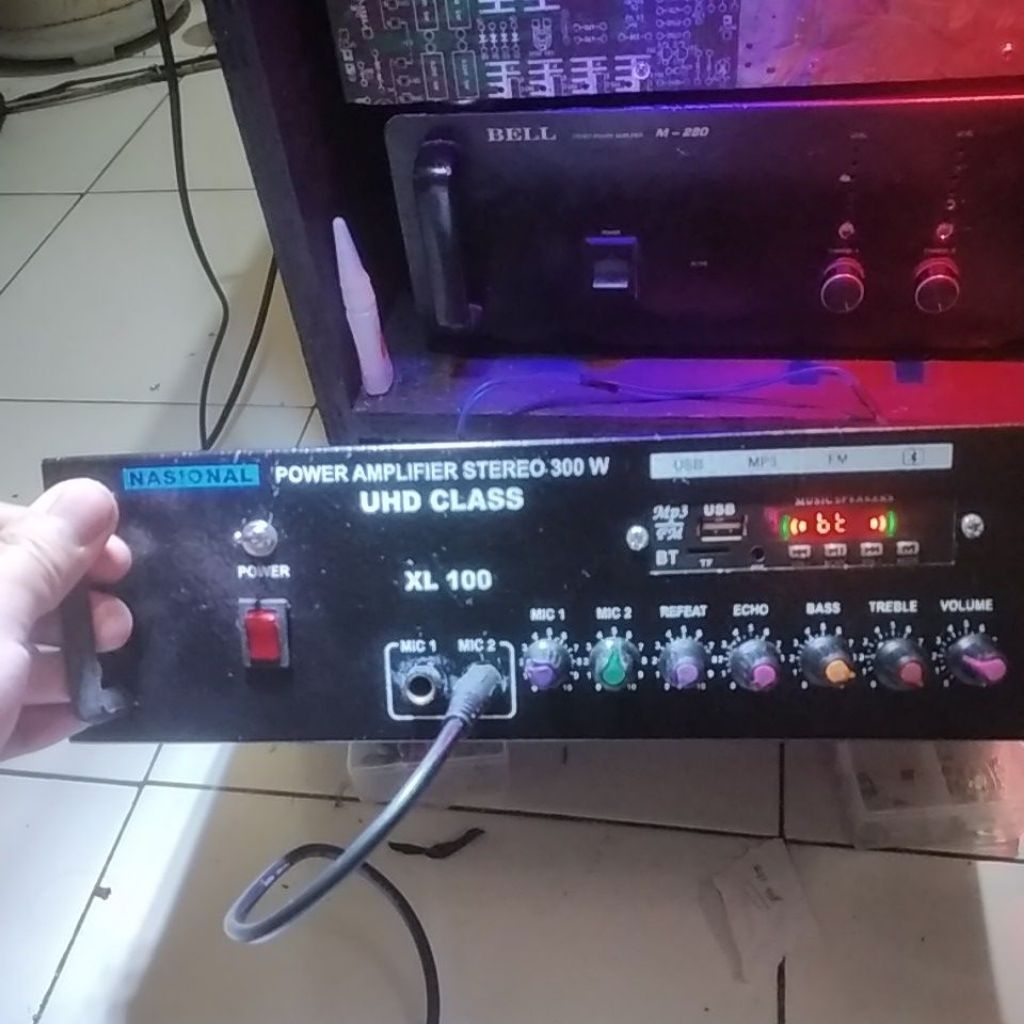 power amplifier supwoofer blutut mp3