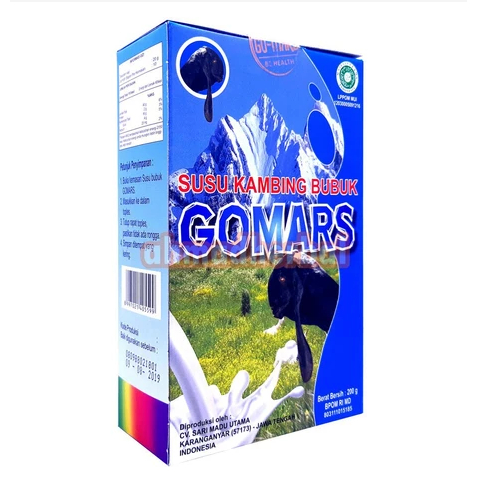 GOMARS SACHET ORIGINAL SUSU KAMBING ETAWA  per PACK