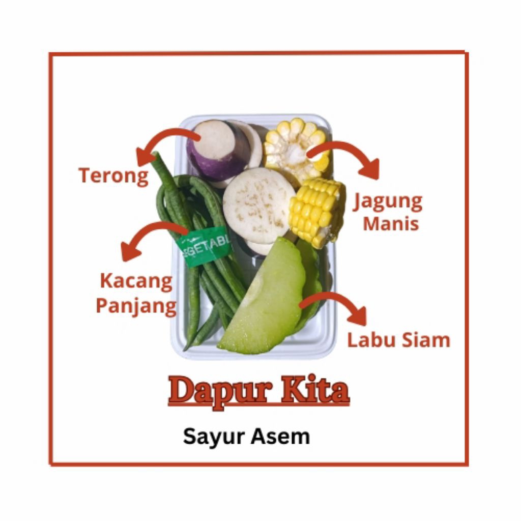 Sayur Pack/ Sayur Asem. Sayur Fresh dan Kualitas