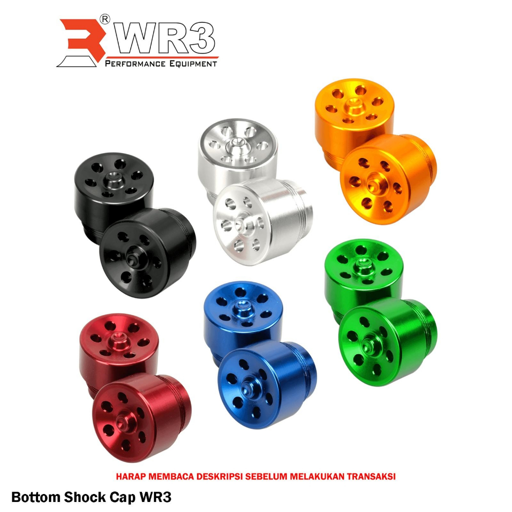 Tutup Tabung Bottom Shock Cap WR3 ZX25R ZX25 R ZX 25R ZX 25 R