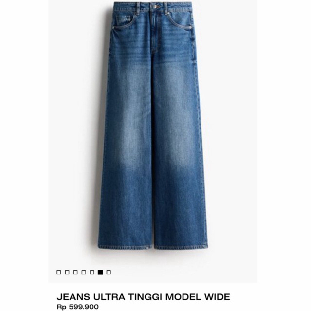 wide jeans HNM new