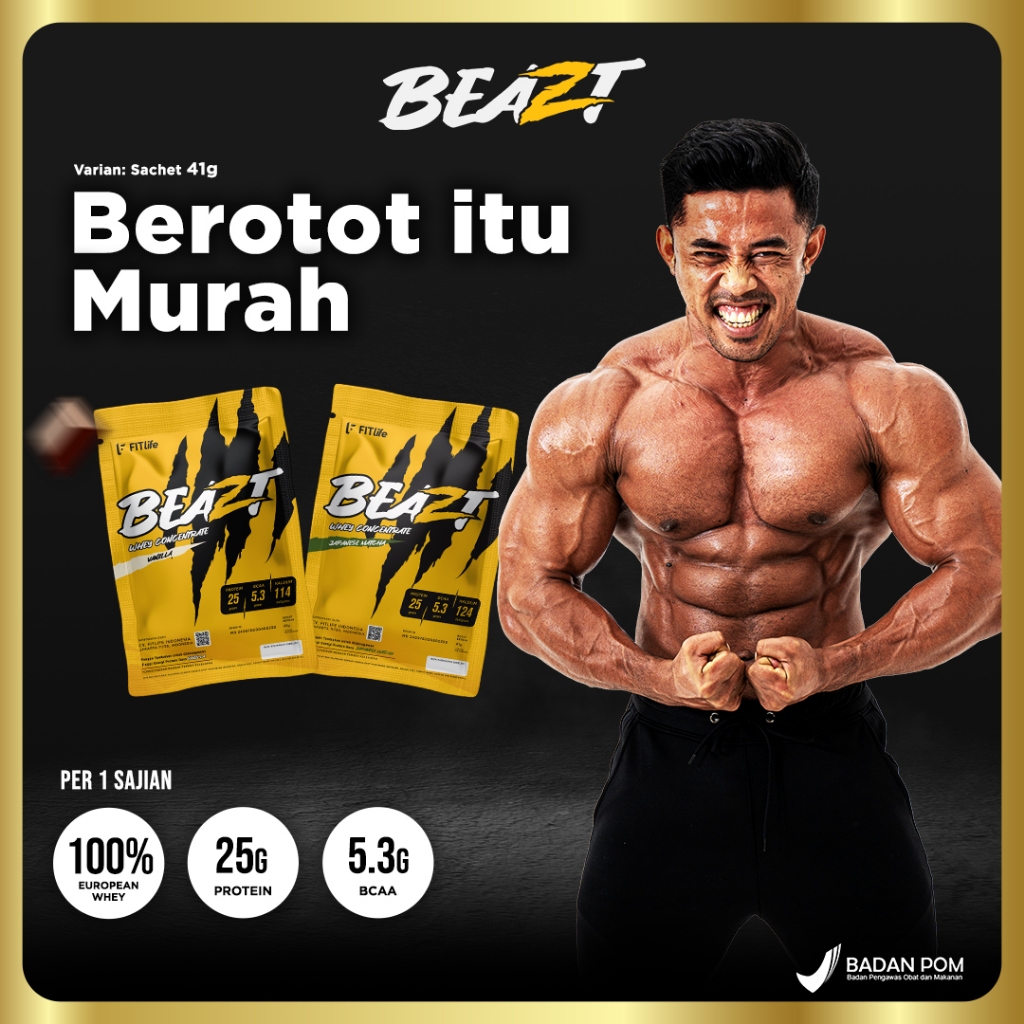 FITlife Beazt Whey Protein Concentrate Sachet (Ex WPro)