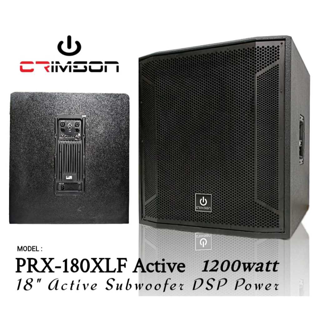 SUBWOOFER AKTIF 18 INCH CRIMSON PRX 180XLF