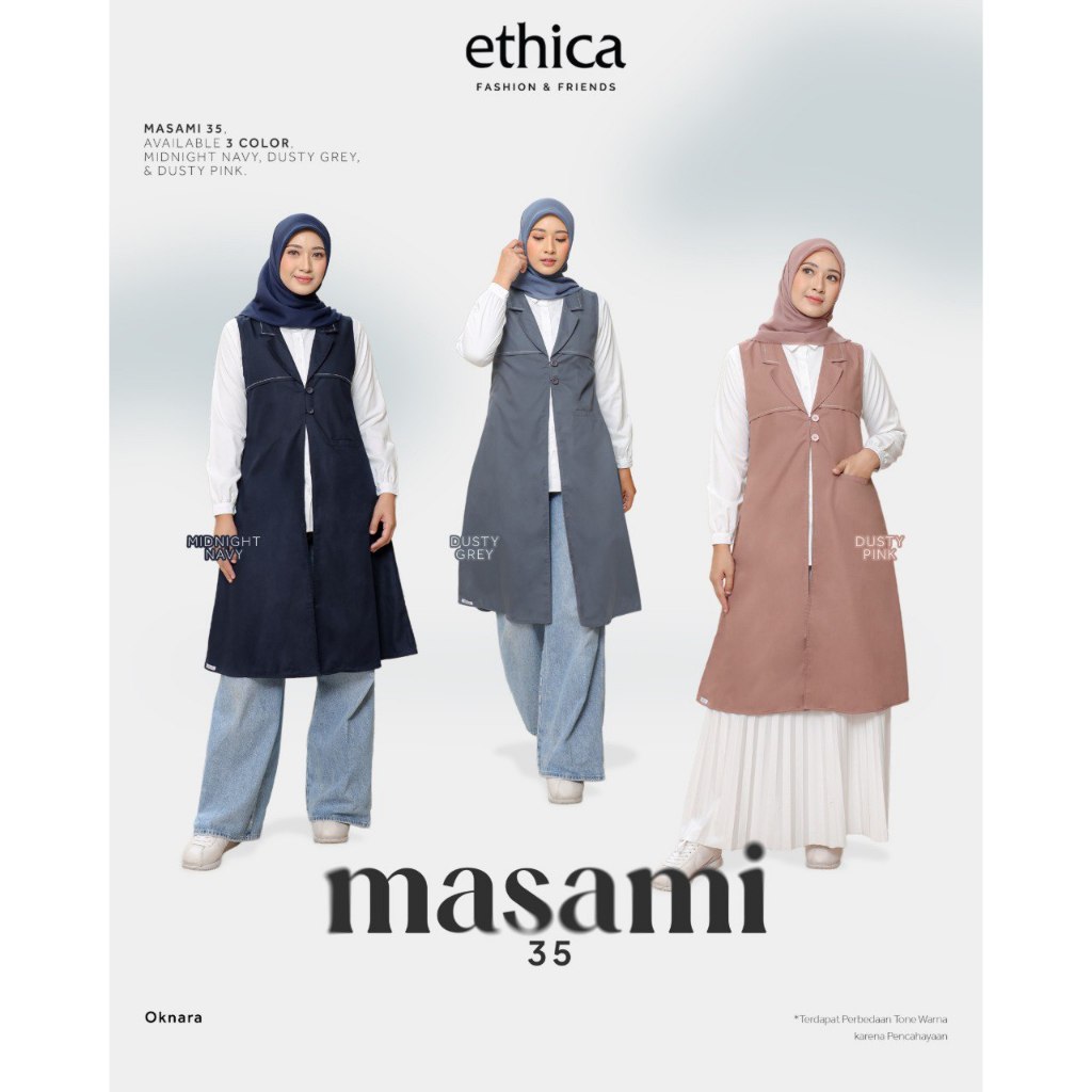 OUTER ETHICA MASAMI 35 TERBARUU OUTWEAR DAILY KASUAL KEKINIAN KONDANGAN KULIAH TERMURAHHH