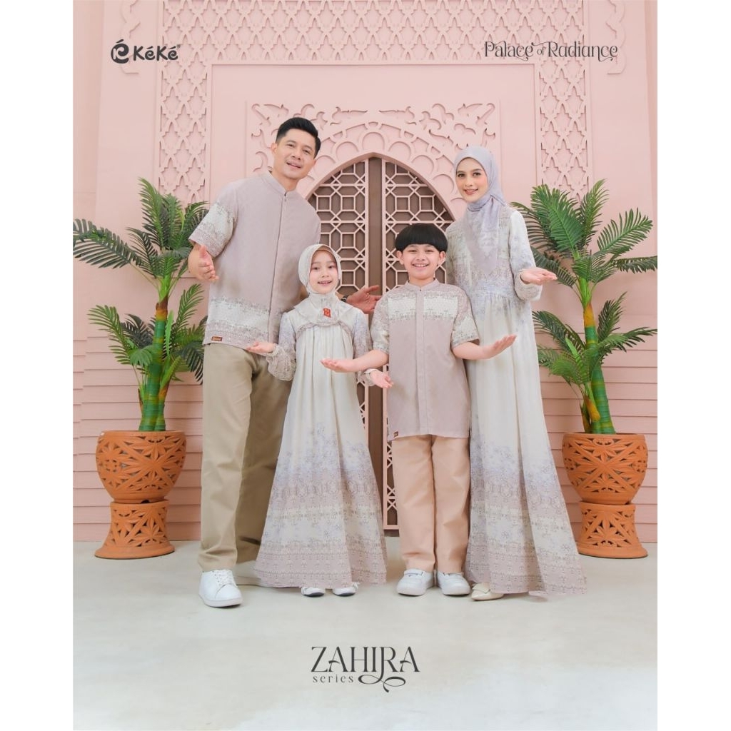 HB-[READY] SARIMBIT ZAHIRA PEACH TERBARU 2026 | SARIMBIT KEKE TERBARU 2026 | SARIMBIT SET KELUARGA K