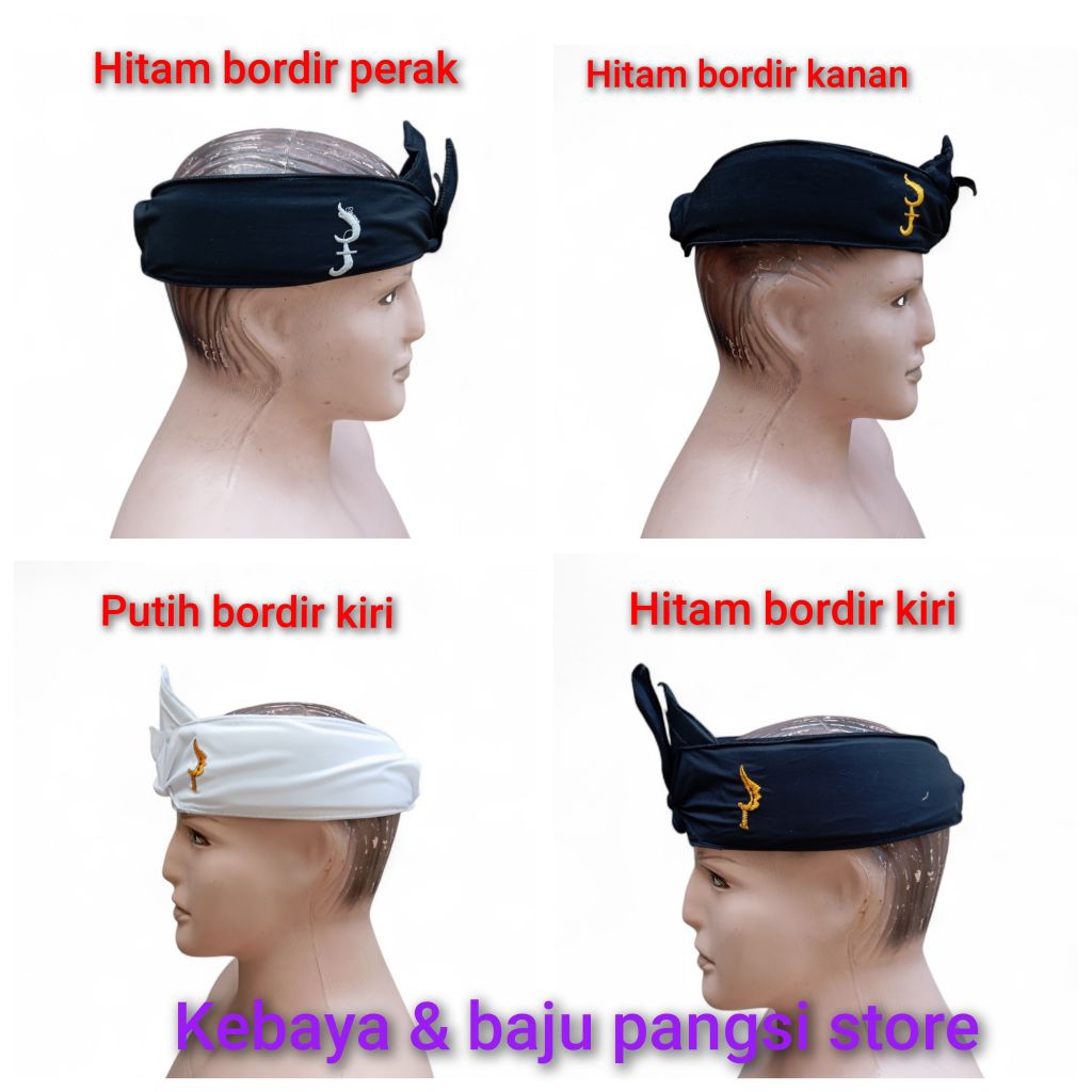 IKET kepala kujang/mahkotawangsa/totopong/udeng/iket sunda kujang