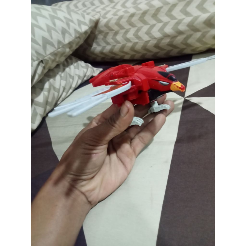 Power Rangers Zeo Deluxe Megazord Red Falcon Zord