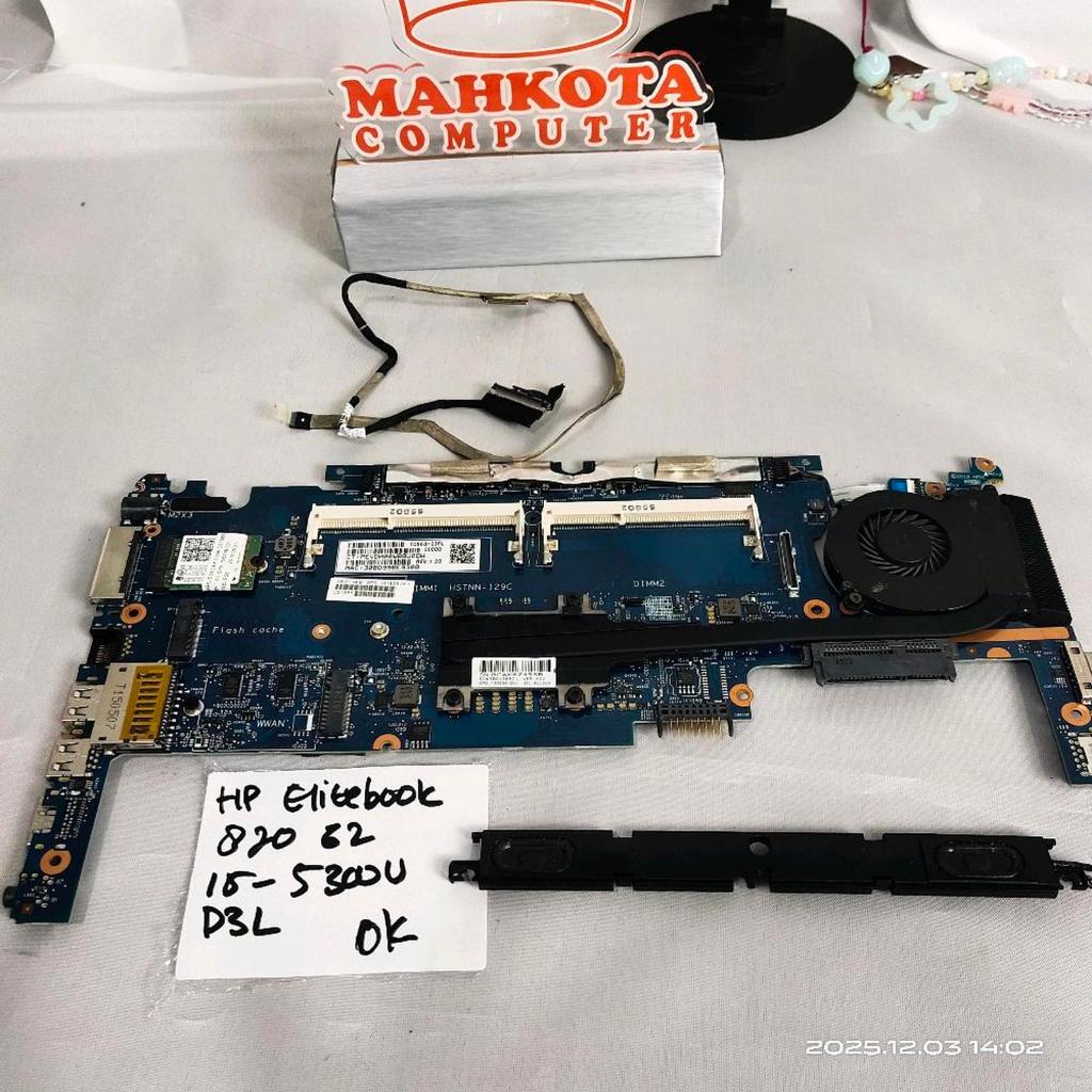Mainboard Laptop Hp Elitebook 820 G2 + Procesor i5-5300U / i7-5600U original second - MB+ Proc i7