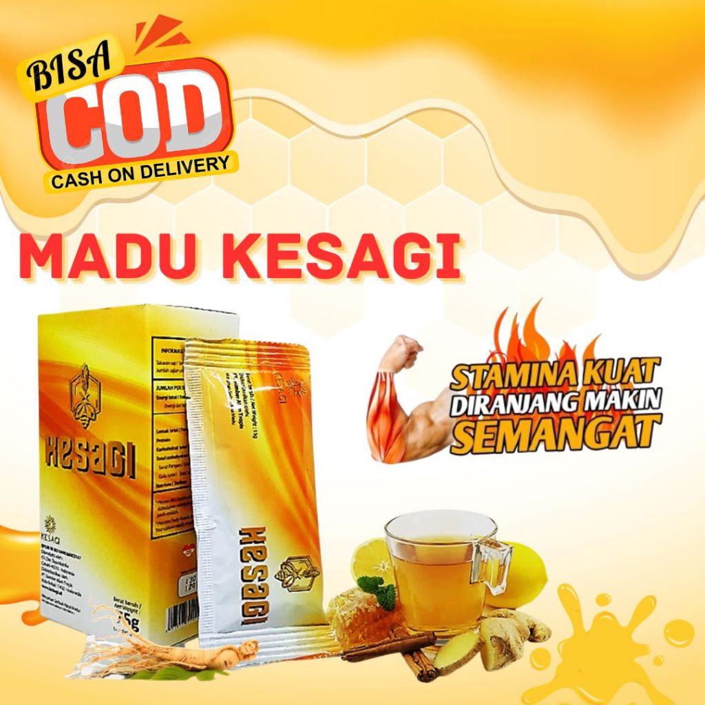 Madu Kesagi Serbuk Herbal | Minuman Stamina Bisa Ecer - HESAGI KOSAGI KASOGI