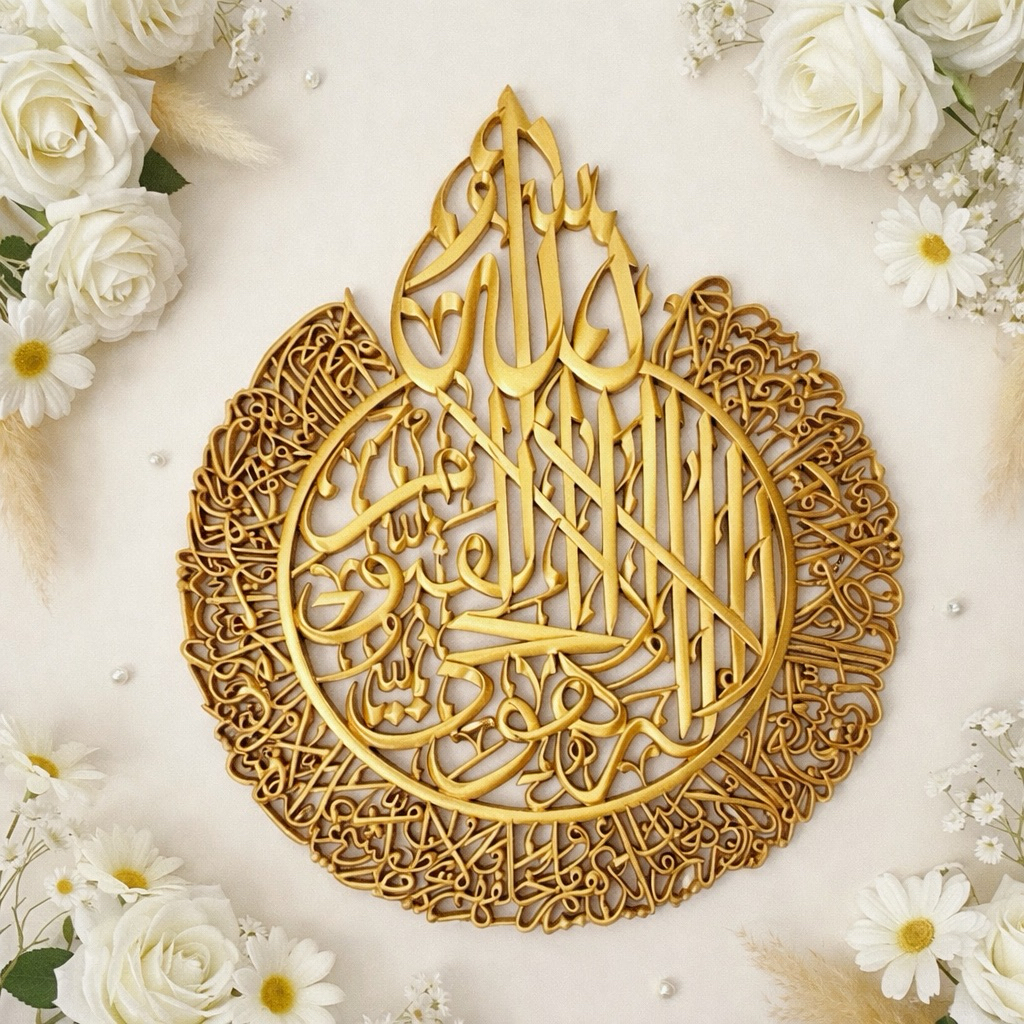 Lafal Ayat Kursi Runcing d-90