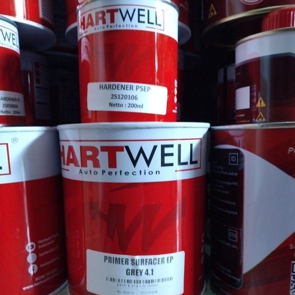 Epoxy Hartwell Primer Surfacer Ep Grey,4,1