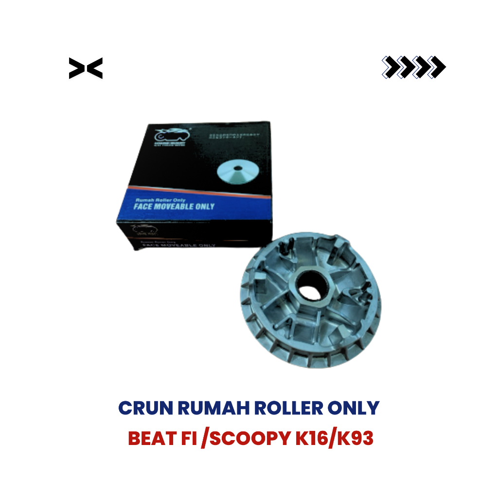 CRUN Rumah Roller Only CVT Honda Beat FI / Scoopy K16 K93 | Rumah Roller Motor Matic