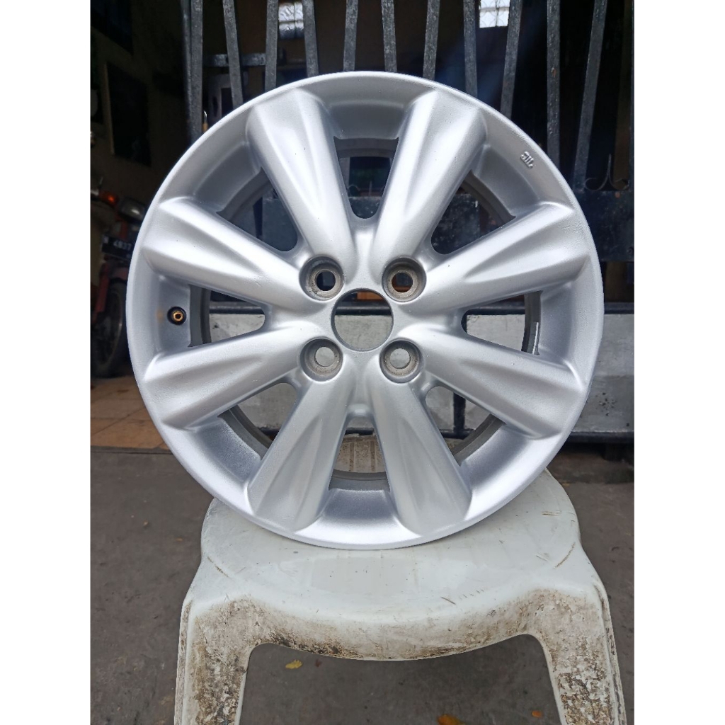 Velg Mobil OEM ORIGINAL Toyota Yaris TRD R15 Hole 4 x 100 Agya Ayla Calya Sigra Brio SATUAN