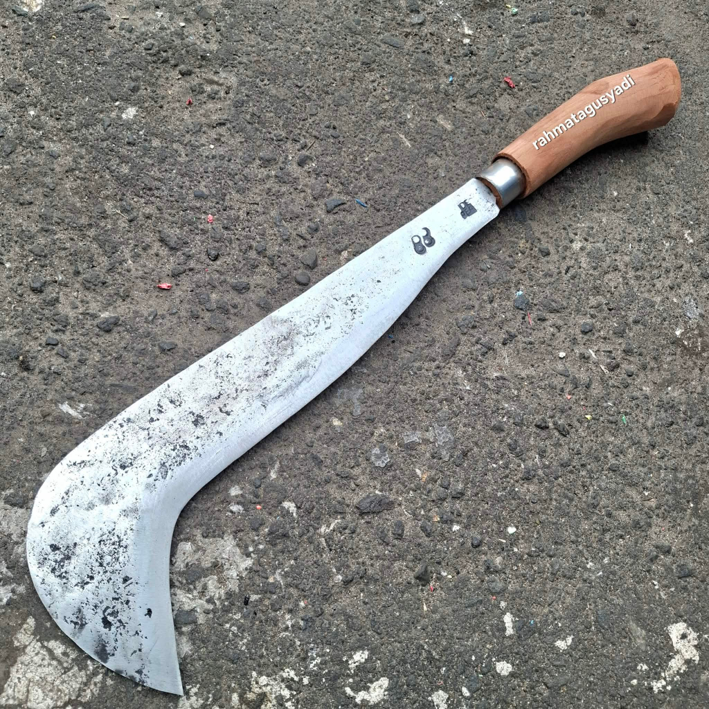 Sabit/Arit Minang ASLI BAJA PER SEPUH | Alat Pemangkas Rumput Padi | Alat Tani, Sawah, Kebun