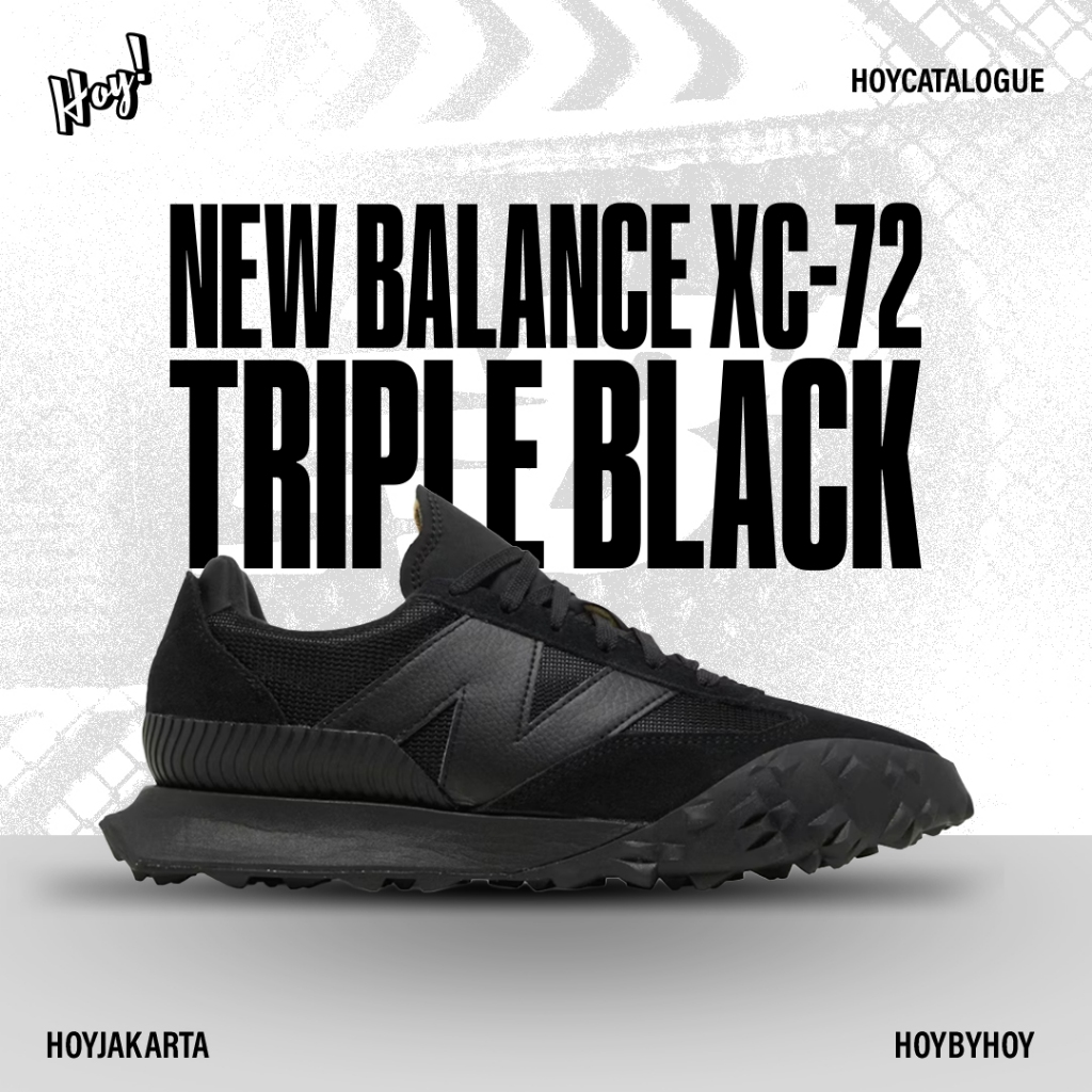 Sepatu Running XC 72 Triple Black
