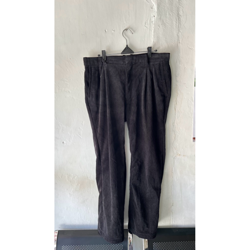 Celana Baggy Corduroy BLUE CAP Second