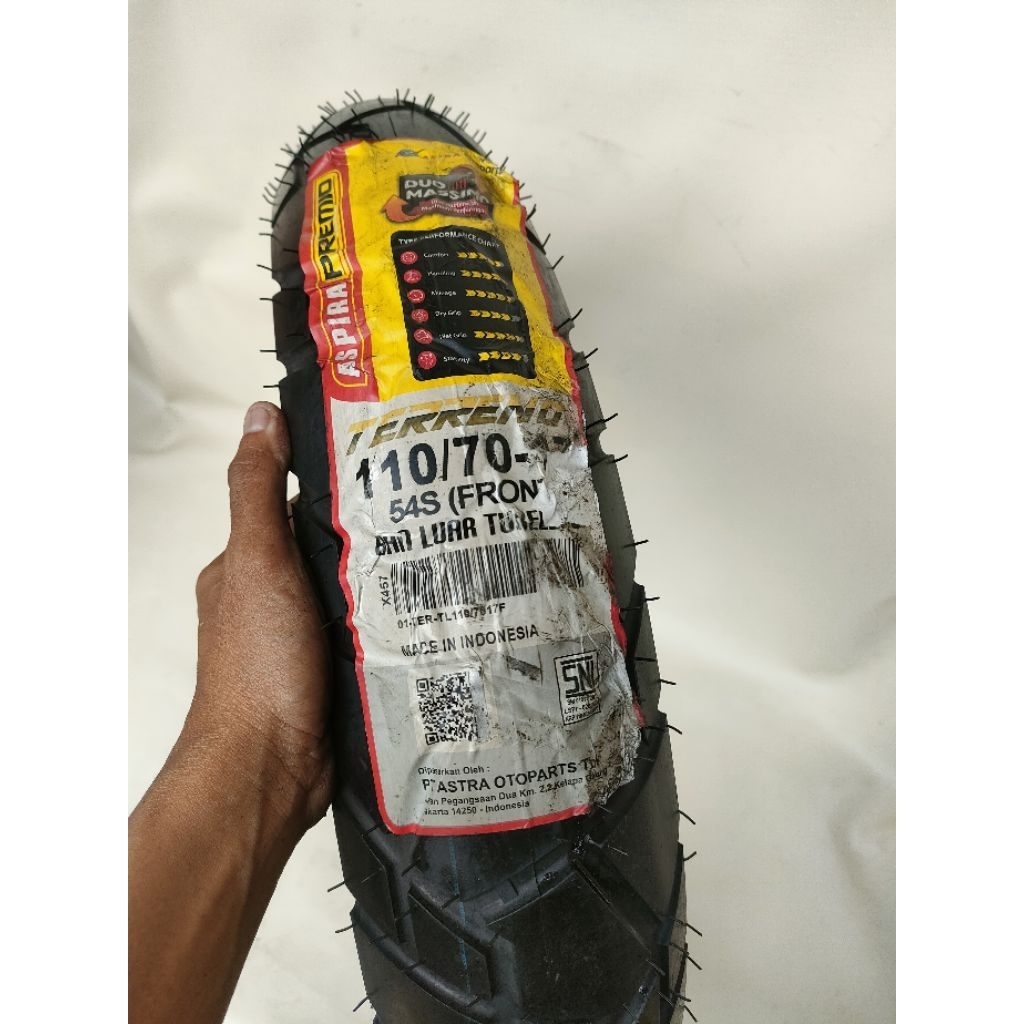 Ban tubles ring 17 110/70 Aspira Premio Terreno  2023