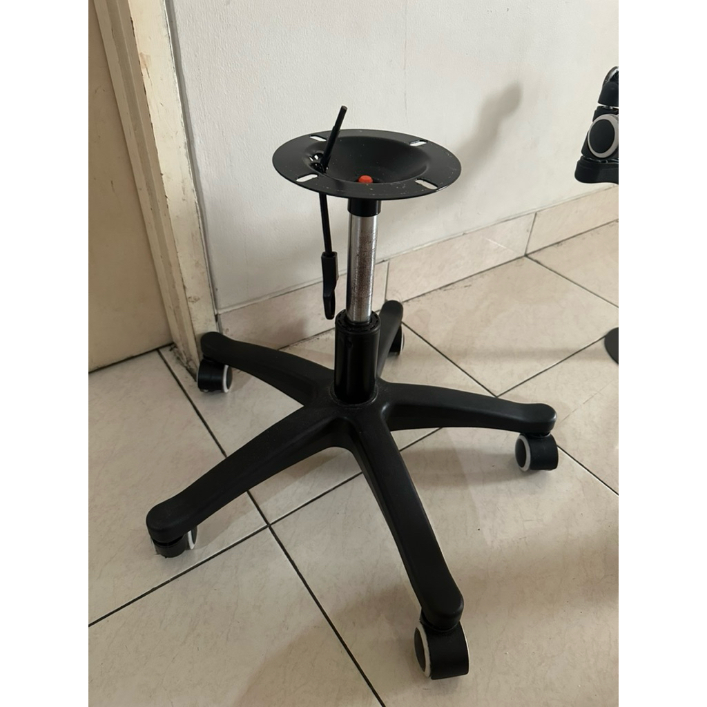 Custom Complete Set Bawahan Kaki Kursi Kantor Gas Spring Starbase Castor Mechanism