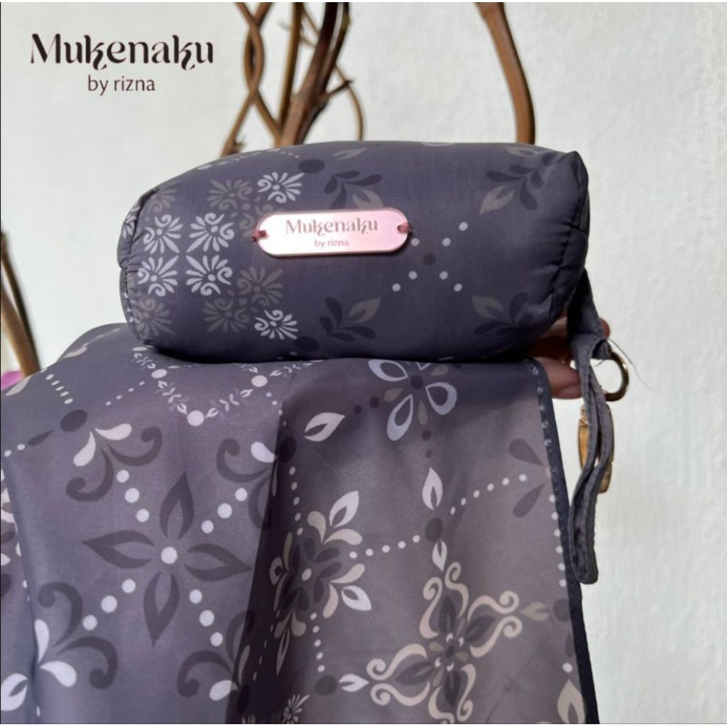 MUKENAKU - Mukena Mini Parasut Premium Korea 2 In 1 Motif Dewasa Daily Traveling Set Sajadah