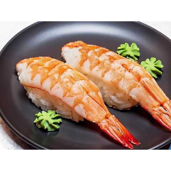 Udang Sushi Ebi / NOBASHI Kupas Belah Tengah 500 Gram - Segar, Praktis, dan Mudah Dikirim