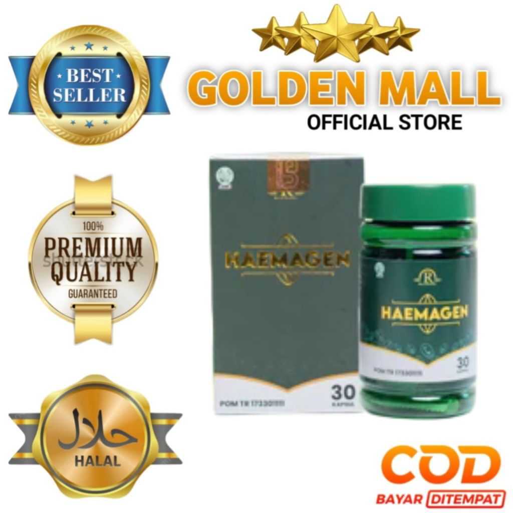 Promo Terlaris Haemagen Asli Obat Gatal-gatal Paling Ampuh Asli Haemagen 30 Kapsul