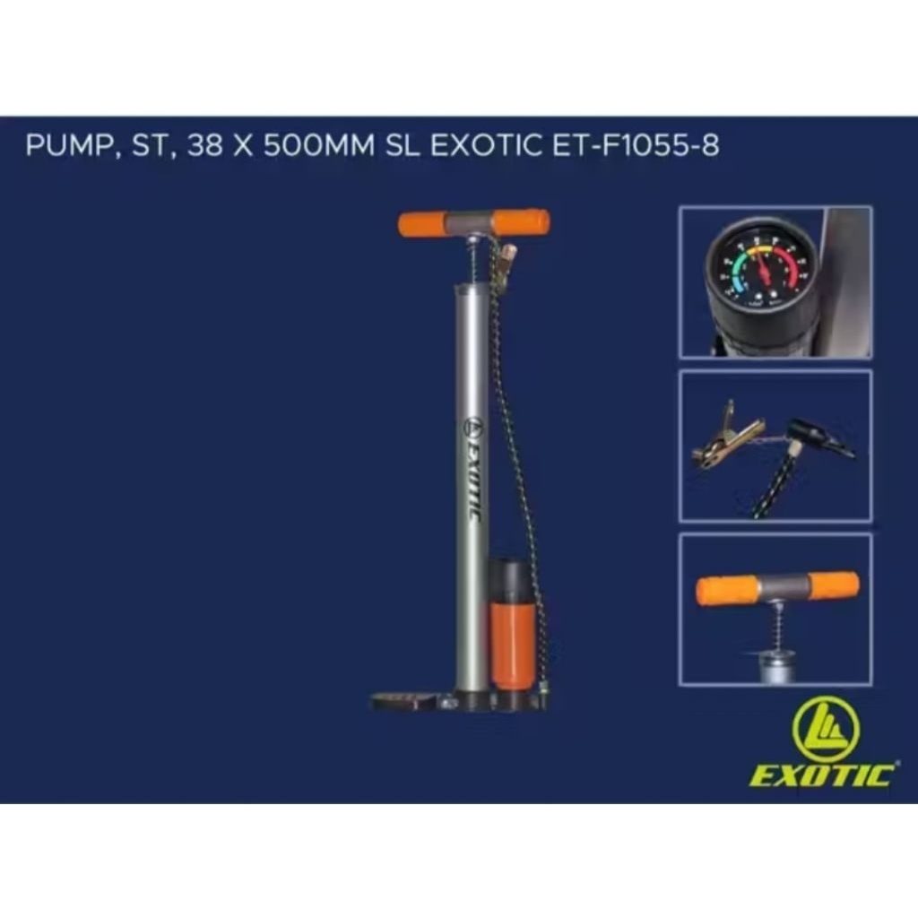 Pompa motor dan sepeda exotic