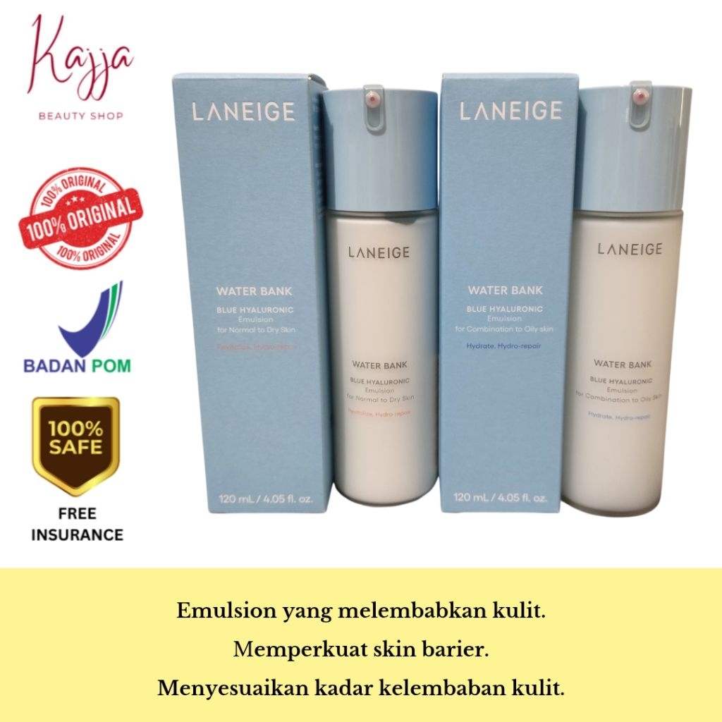 Laneige Water Bank Blue HA Emulsion 120ml / Laneige Waterbank Blue HA Emulsion
