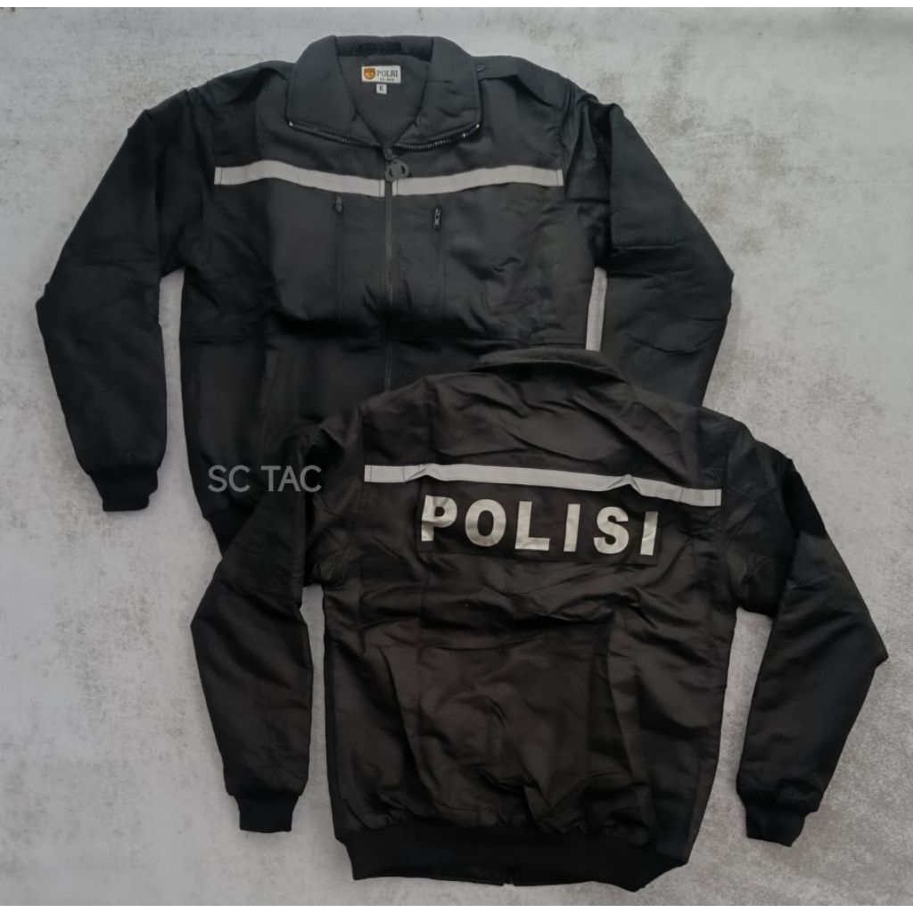 Jaket TACTICAL Jatah POLRI/Jaket TACTICAL POLISI/Jaket TACTICAL Hitam