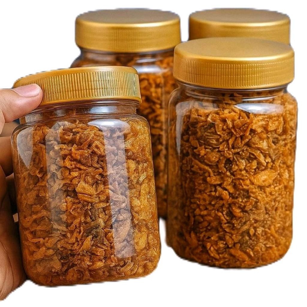 Bawang goreng asli Brebes toples 200ml