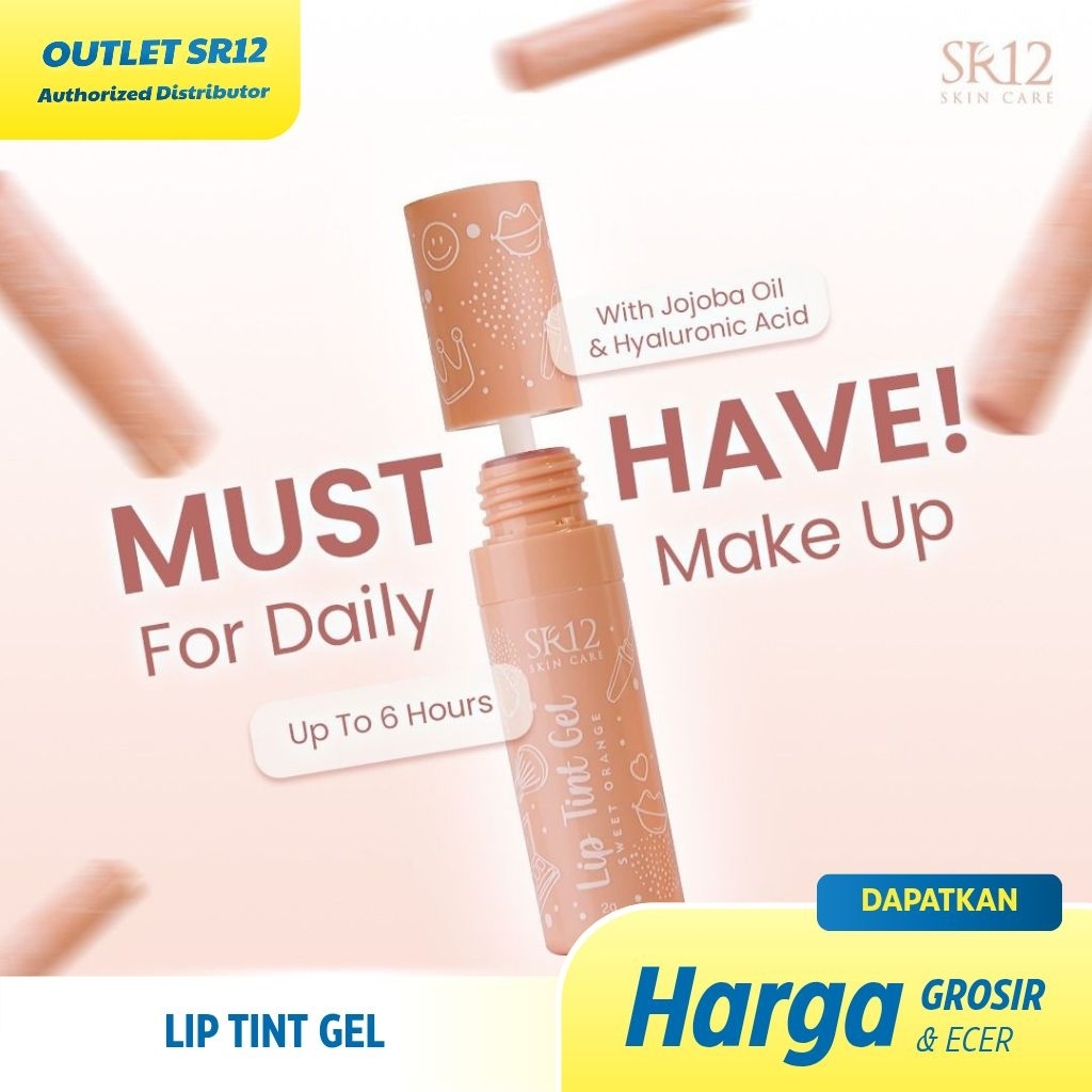 LIPTINT SR12 SKINCARE LIPSTIK TAHAN LAMA LIPTIK TAHAN LAMA DAN TAHAN AIR