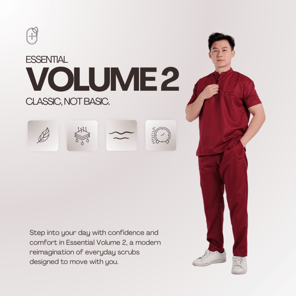 SCRUB [Essential Volume 2] GEIA Scrub Dokter | Scrubs Dokter | Baju Dokter | Baju Dokter | Baju Oka 