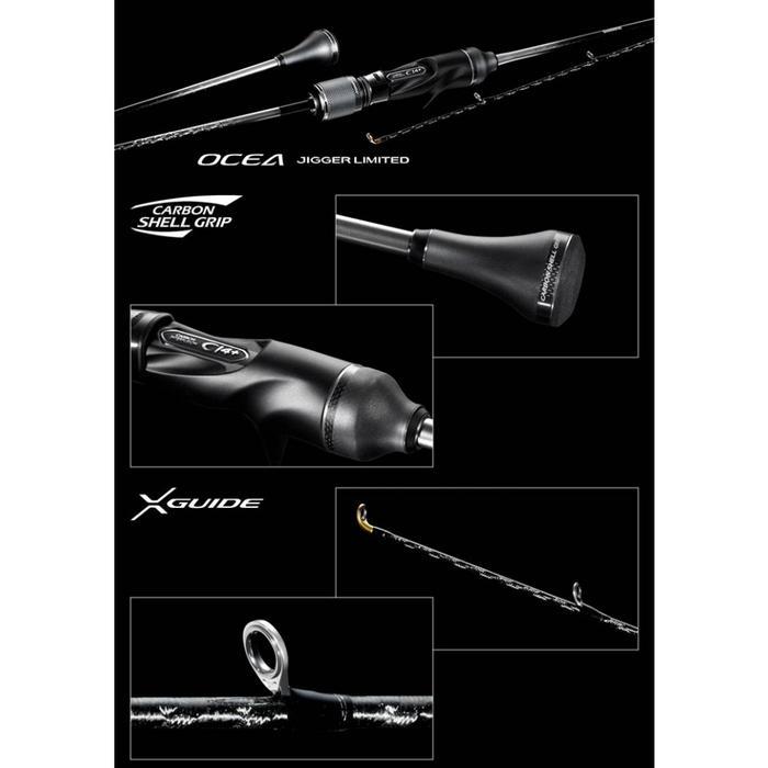 Joran Pancing Shimano 2021 Ocea Jigger Limited Rod Joran Pancing Japan