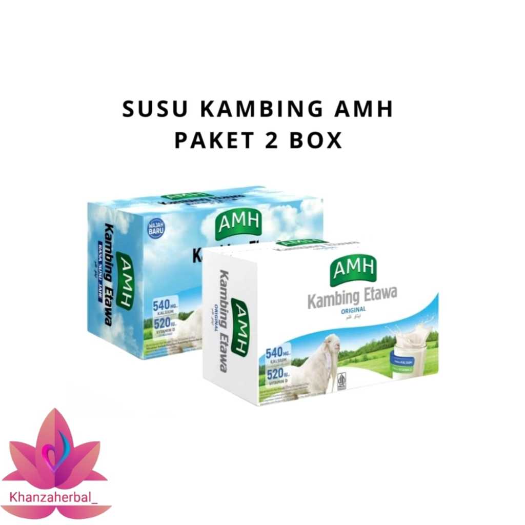 Susu Etawa AMH Paket 2 Box | Susu Kambing AMH Original | Susu Bubuk Etawa