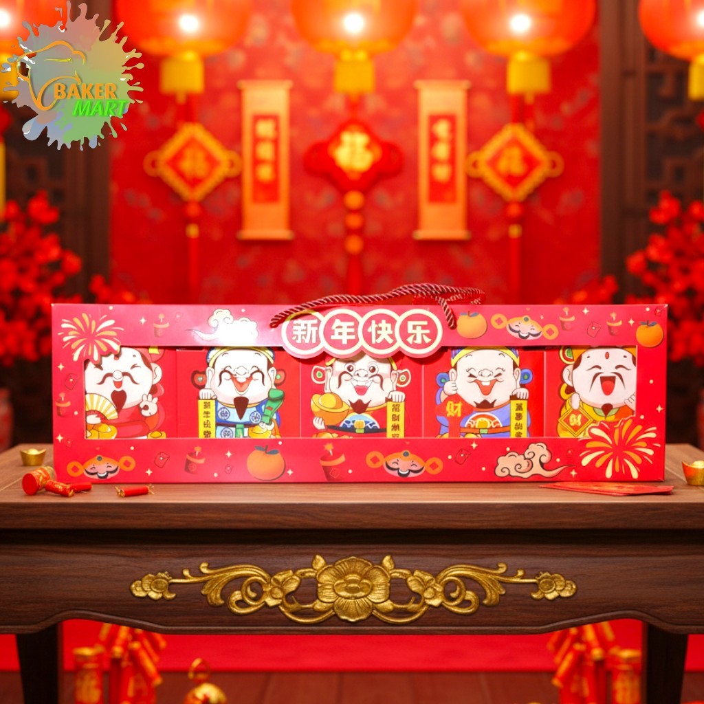 Imlek Box / Kotak Snack & Permen 1 Set