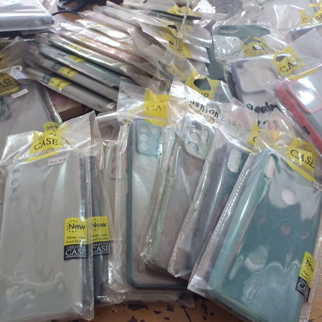 CUCI GUDANG CASE HP MURAHH OPPO VIVO XIAOMI REDMI SAMSUNG IPHONE INFINIX REALME C11 A3S Y12 RANDOM