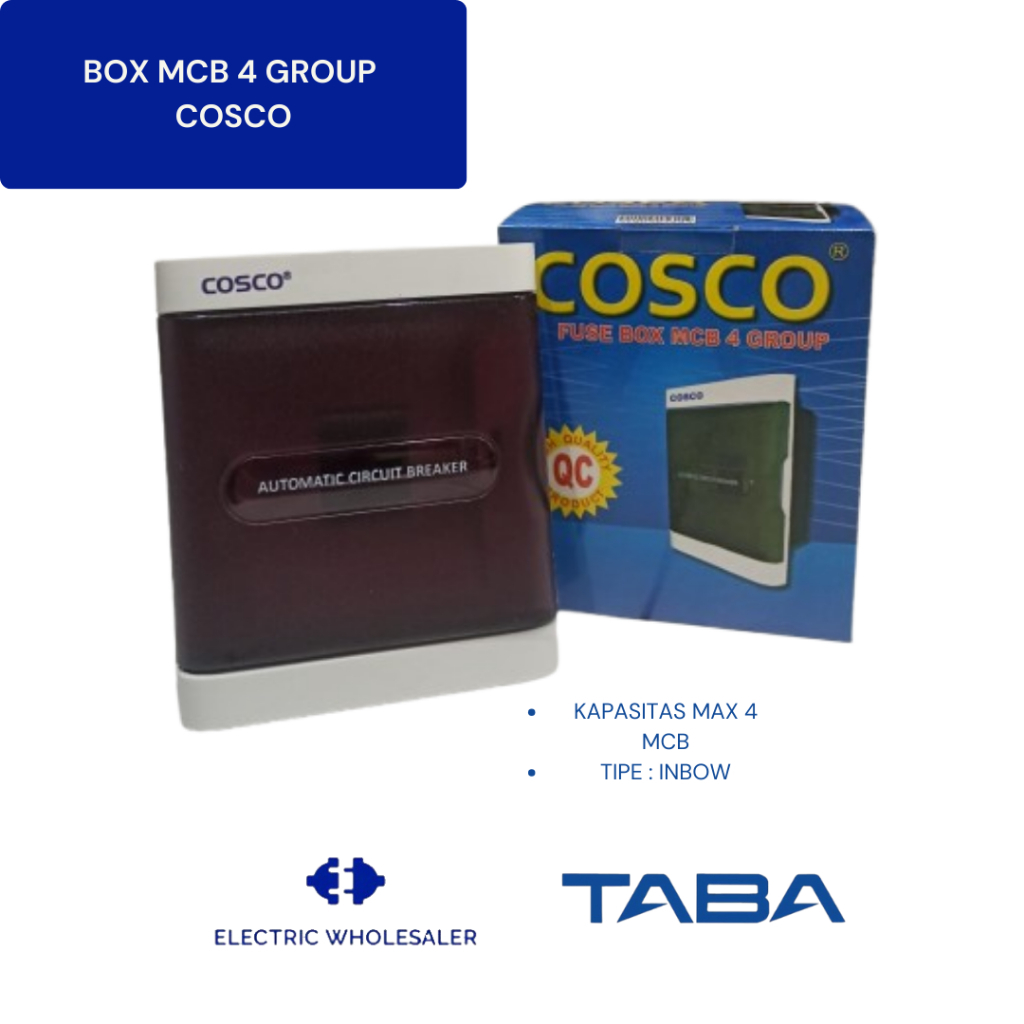 BOX MCB 4 GROUP