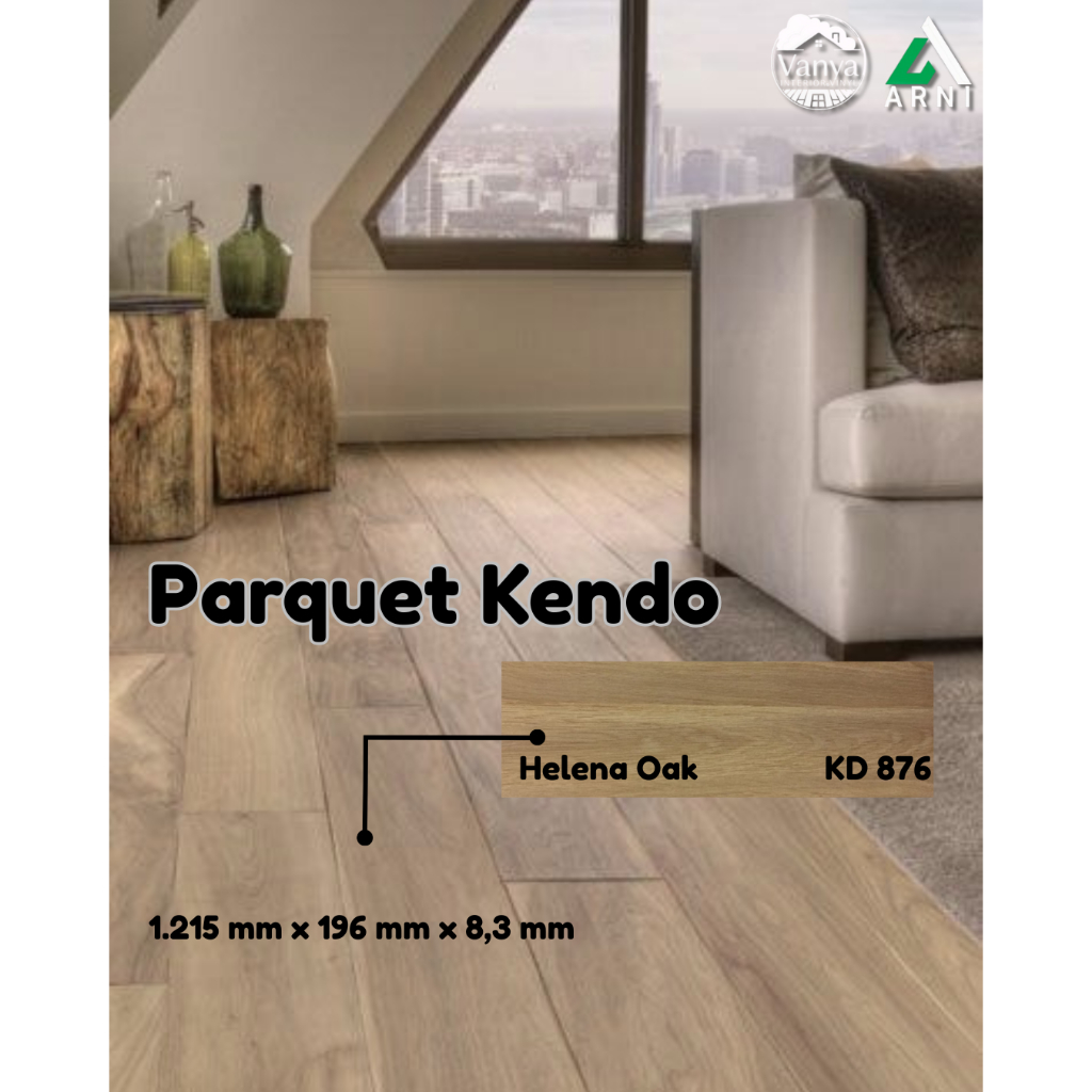 Parquet KENDO Flooring | Lantai Kayu Natural Berkualitas Premium