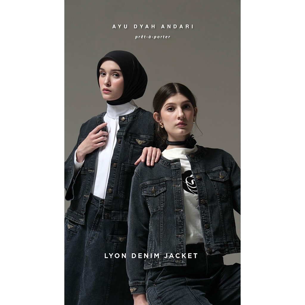 AYU DYAH ANDARI PADANG - Jeans Collection - Lyon Denim Jacket