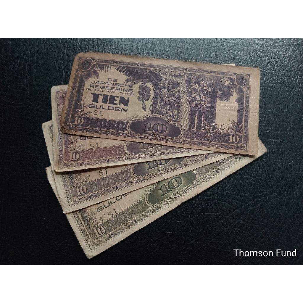 10 gulden jepang hindia belanda (japan invansion money)