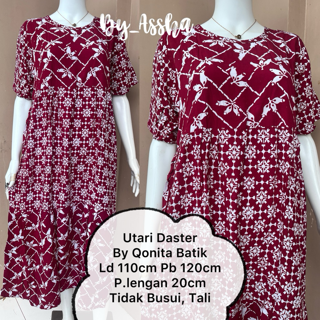 Daster Batik Qonita Pekalongan Utari Susun