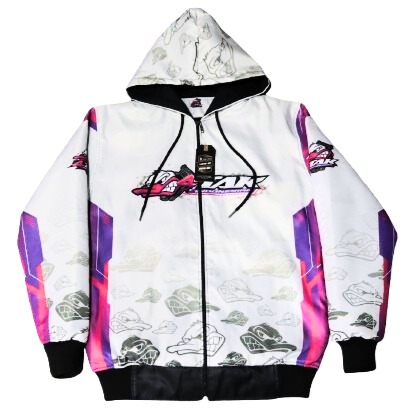 Jaket Motor Taslan Parasut Anti Air Pria Wanita Jaket Racing