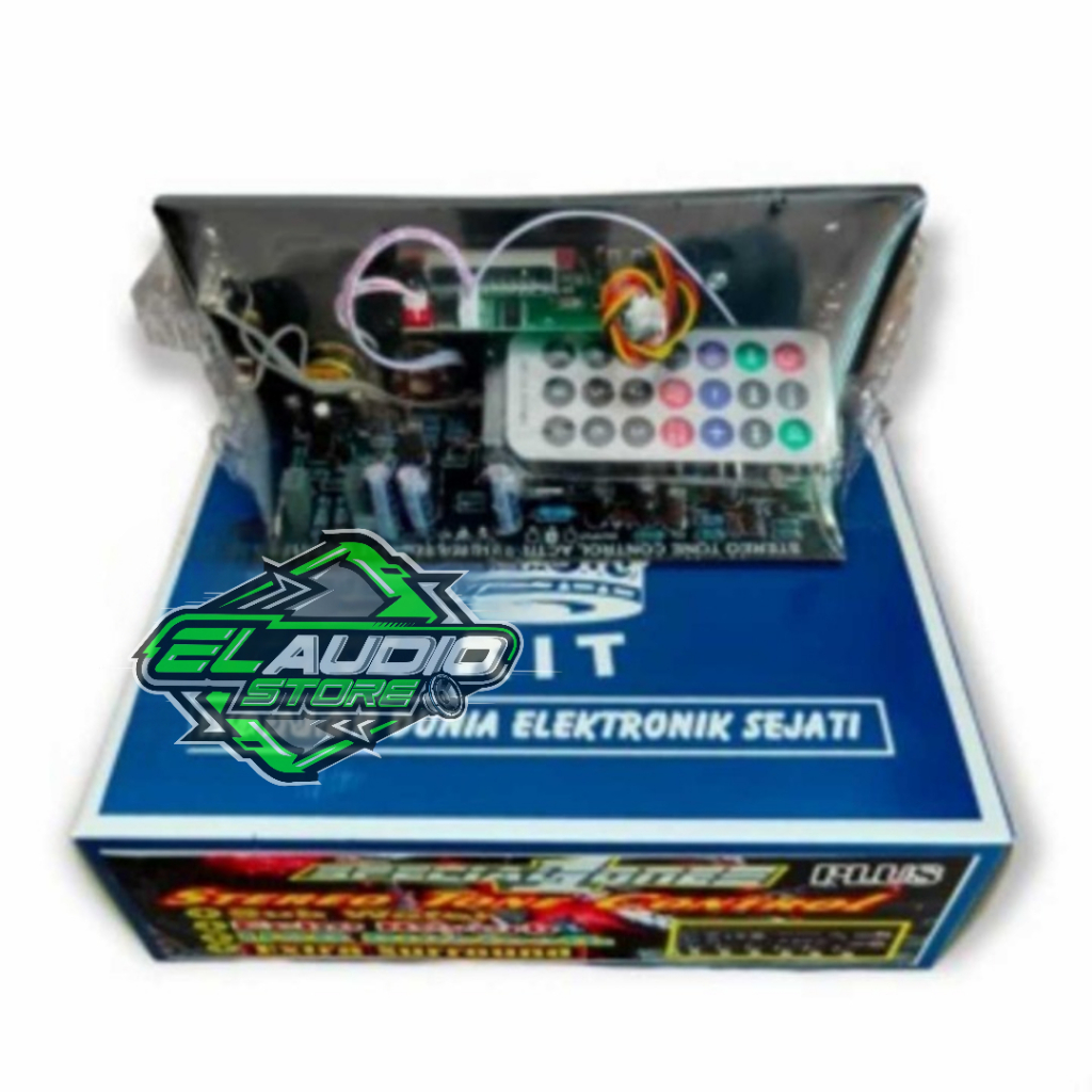 AKTIF Tone Control + MP3 Bluetooth ECHO 2mic Karaoke with surround