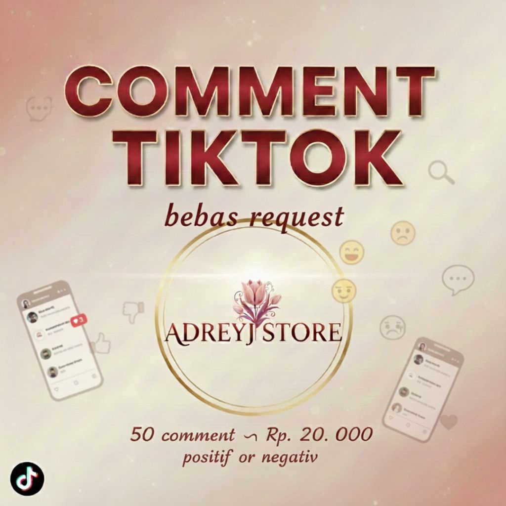 Suntik Comment TikTok Bebas Request