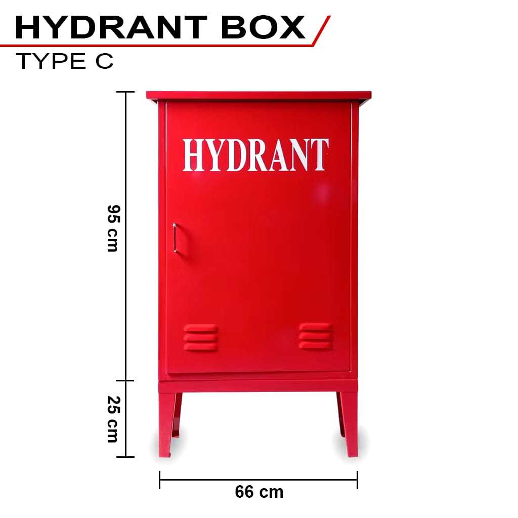 Box Hydrant Type C Tanpa Kaca Mild Steel (Polos)