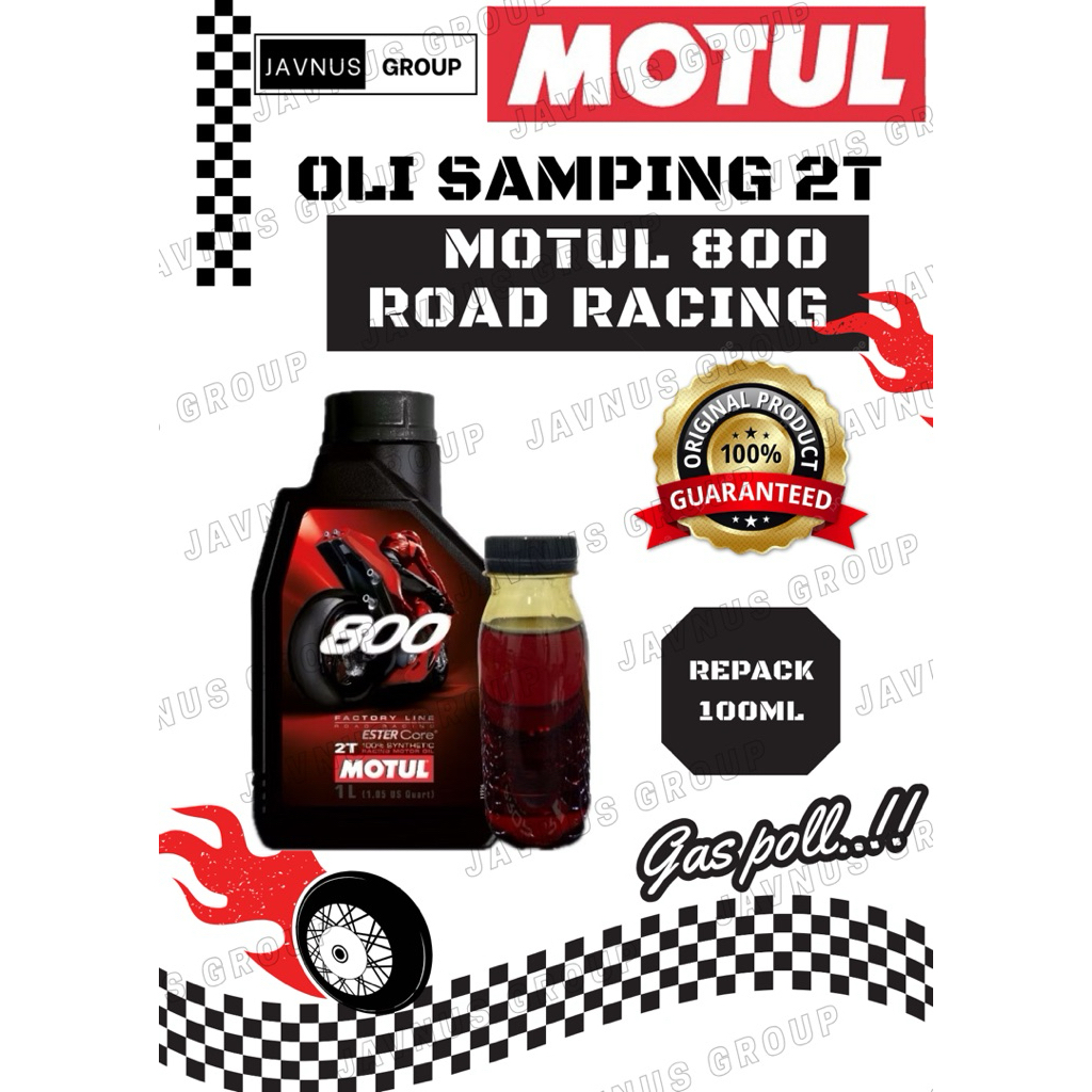 Oli Samping Motul 800 Road Racing RR 100% Original Kemasan 100ml Oli Samping Motul 800 Oli Samping 2