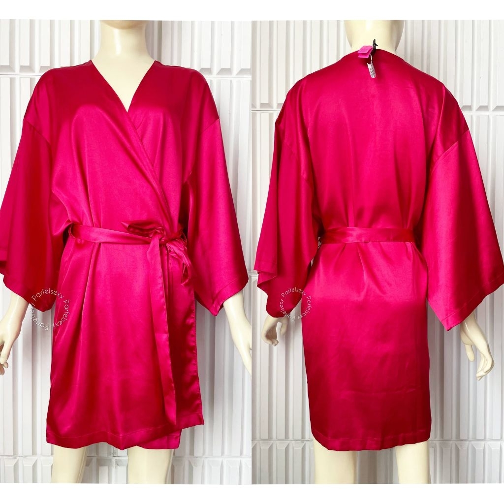 La Senza Satin Kimono Lingerie Wanita Size L/XL 11132764