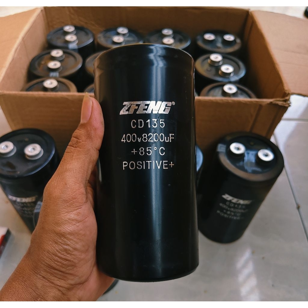 ELCO JUMBO 400V 8200UF DIAMITER 7.5CM